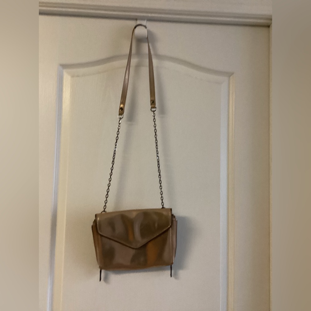 Gorgeous Rose Gold Banana Republic Shoulder Bag Chain Strap